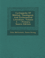 Cyclopaedia Of Biblical, Theological, And Ecclesiastical Literature, Volume 2... - Primary Source Edition