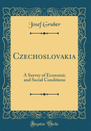 Czechoslovakia: A Survey of Economic and Social Conditions (Classic Reprint)