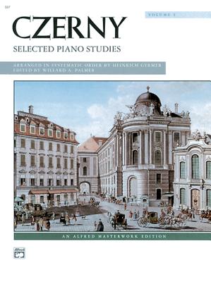 Czerny -- Selected Piano Studies, Vol 1 - Czerny, Carl (Composer), and Germer, Heinrich (Composer), and Palmer, Willard A (Composer)