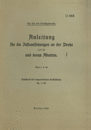 D 162 Anleitung f?r die Instandsetzungen an der Protze: 1939 - Neuauflage 2020