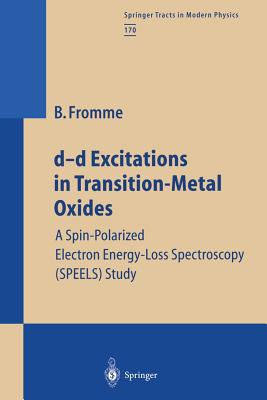 d-d Excitations in Transition-Metal Oxides: A Spin-Polarized Electron Energy-Loss Spectroscopy (SPEELS) Study - Fromme, Brbel