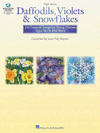 Daffodils, Violets and Snowflakes - Classical Songs for Young Women (Book/Online Audio)