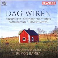 Dag Wirn: Sinfonietta; Serenade for Strings; Symphony No. 3; Divertimento - Iceland Symphony Orchestra; Rumon Gamba (conductor)