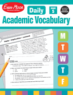 Daily Academic Vocabulary, Grade 5 Teacher Edition