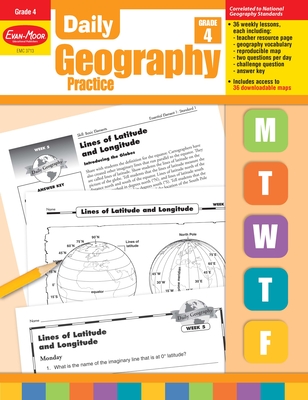 Daily Geography Practice Grade 4: EMC 3713 - Evan-Moor Educational Publishers