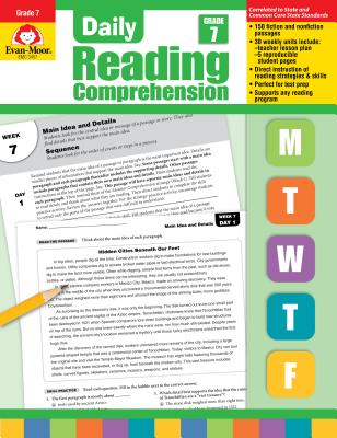 Daily Reading Comprehension, Grade 7 Te - Evan-Moor Educational Publishers