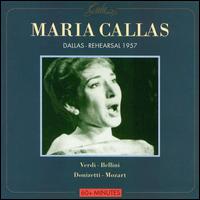 Dallas - Rehearsal 1957 - Maria Callas (soprano); Dallas Symphony Orchestra; Nicola Rescigno (conductor)