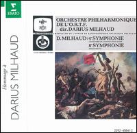 Darius Milhaud: Symphonies Nos. 4 & 8 - Max Roques (violin); ORTF Philharmonic Orchestra; Darius Milhaud (conductor)