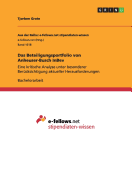 Das Beteiligungsportfolio von Anheuser-Busch InBev: Eine kritische Analyse unter besonderer Ber?cksichtigung aktueller Herausforderungen