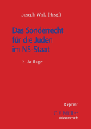 Das Sonderrecht fr die Juden im NS-Staat