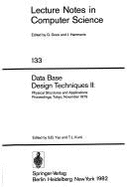 Data Base Design Techniques