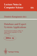 Database and Expert Systems Applications: 5th International Conference, Dexa'94, Athens, Greece, September 7 - 9, 1994. Proceedings