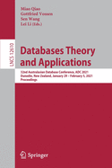 Databases Theory and Applications: 32nd Australasian Database Conference, Adc 2021, Dunedin, New Zealand, January 29 - February 5, 2021, Proceedings