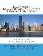 Davenport's New York Will And Estate Planning Legal Forms