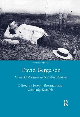 David Bergelson: From Modernism to Socialist Realism. Proceedings of the 6th Mendel Friedman Conference - Sherman, Joseph