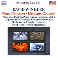 David Winkler: Piano Concerto; Elements Concerti - Alexander Panizza (piano); Anna Rabinova (violin)