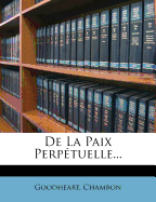 De La Paix Perptuelle...