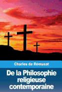 de la Philosophie Religieuse Contemporaine