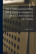 de l'Organisation de l'Enseignement Dans l'Universit? de Paris