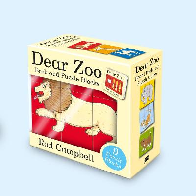 Dear Zoo Book and Puzzle Blocks - Campbell, Rod