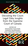 Decoding the Court: Legal Data Insights from the Supreme Court of Canada