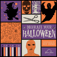 Decorate Your Halloween: An Adult Coloring Book of Halloween Crafts