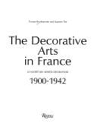 Decorative Arts of France 1900-1942 - Brunhammer, Yvonne, and Rizzoli