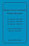 DeKalb County, Georgia, Probate Records