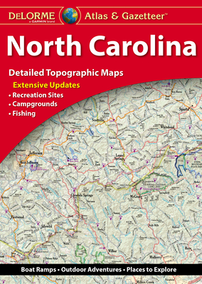 Delorme Atlas & Gazetteer: North Carolina - Rand McNally