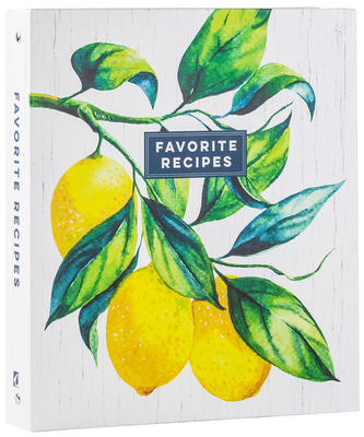 Deluxe Recipe Binder - Favorite Recipes (Lemons) - New Seasons, and Publications International Ltd