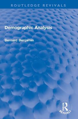 Demographic Analysis - Benjamin, Bernard
