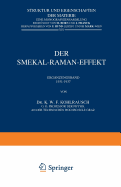 Der Smekal-Raman-Effekt: Ergnzungsband 1931-1937