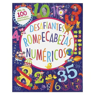 Desafiantes Rompecabezas Num?ricos / Totally Brain Boggling Number Puzzles (Spanish Edition) - Parragon Books (Editor), and Sipi, Claire, and Golden, Emily (Illustrator)