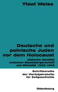Deutsche und polnische Juden vor dem Holocaust