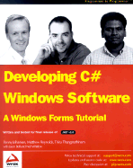 Developing C# Windows Software: A Windows Forms Tutorial