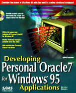 Developing Personal Oracle7 for Windows 95 Applications - Lockman, David