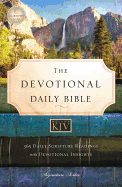 Devotional Daily Bible-KJV: 365 Daily Scripture Readings with Devotional Insights
