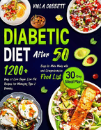 Diabetic Diet After 50: 1200+ Days of Low-Sugar, Low-Fat Recipes for Managing Type 2 Diabetes. Easy-to-Make Meals with a 30-Day Plan and Comprehensive Food List