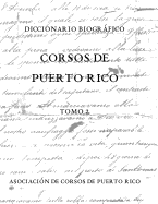 Diccionario Biografico Corsos de Puerto Rico