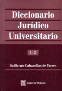 Diccionario Juridico Universitario, Volume 2 I-Z