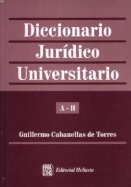 Diccionario Juridico Unversitario, Volume 1, A-H