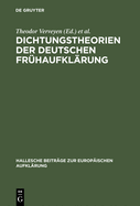 Dichtungstheorien Der Deutschen Frhaufklrung