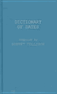 Dictionary of Dates - Collison, Robert Lewis