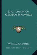 Dictionary Of German Synonyms