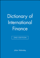 Dictionary of International Finance