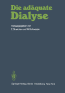 Die Adquate Dialyse: Dialyse-rzte-Workshop Bernried 1981