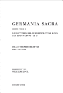 Die Bist?mer der Kirchenprovinz Kln. Das Bistum M?nster 11. Die Zisterzienserabtei Marienfeld