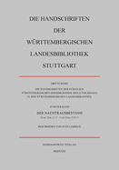 Die Handschriften Der Furstlich Furstenbergischen Hofbibliothek Donaueschingen in Der Wurttembergischen Landesbibliothek Stuttgart: Der Nachtragsbestand (Cod. Don. A I 1 - Cod. Don. G III 1)