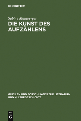 Die Kunst des Aufz?hlens - Mainberger, Sabine