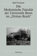 Die Medizinische Fakultt Der Universitt Bonn Im Dritten Reich